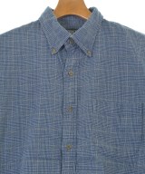 LAND'S END（ランズエンド）カジュアルシャツ 青 サイズ:L メンズ/2200640563066