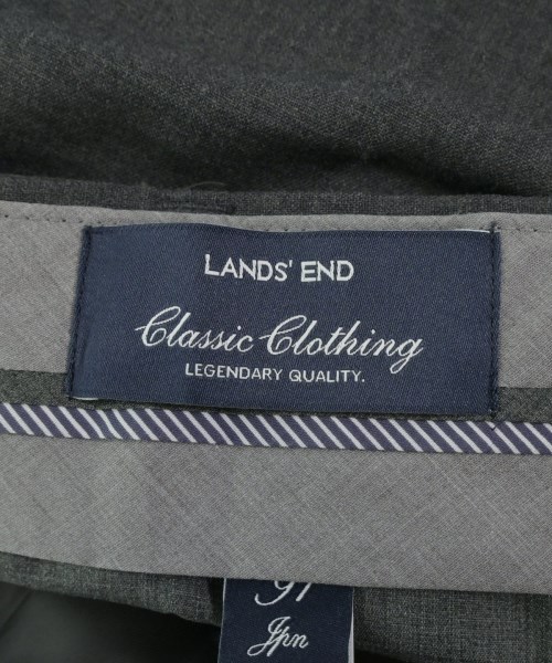 LAND'S END（ランズエンド）スラックス グレー サイズ:91(XL位) メンズ/2200627918162