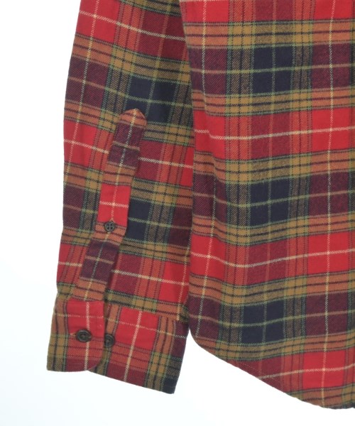 LAND'S END（ランズエンド）カジュアルシャツ 赤 サイズ:XL メンズ/2200627918322