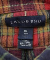 LAND'S END（ランズエンド）カジュアルシャツ 赤 サイズ:XL メンズ/2200627918322