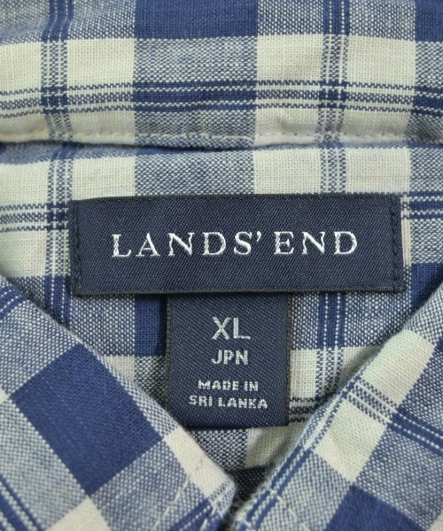 LAND'S END（ランズエンド）カジュアルシャツ 紺 サイズ:XL メンズ/2200627918339