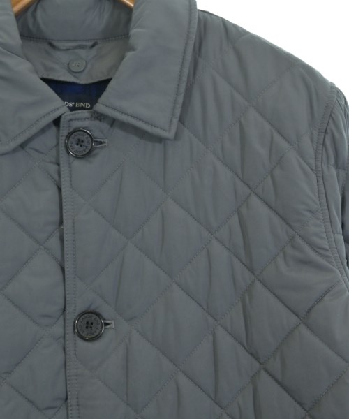LAND'S END（ランズエンド）ステンカラーコート グレー サイズ:XL メンズ/2200634012013