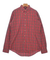LAND'S END（ランズエンド）カジュアルシャツ 赤 サイズ:15 1/2-35(M位) メンズ/2200616935354