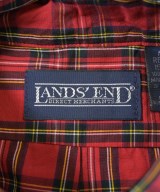 LAND'S END（ランズエンド）カジュアルシャツ 赤 サイズ:15 1/2-35(M位) メンズ/2200616935354