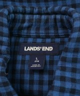 LAND'S END（ランズエンド）カジュアルシャツ 青 サイズ:L メンズ/2200609261057