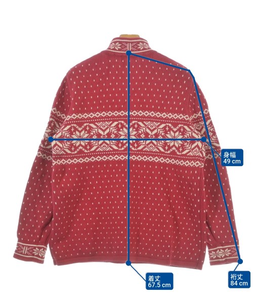 LAND'S END（ランズエンド）ニット・セーター 赤 サイズ:L レディース/2200651232050