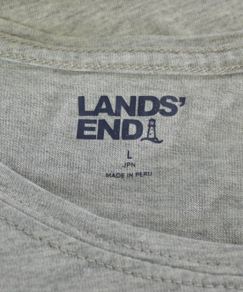 LAND'S END（ランズエンド）Tシャツ・カットソー グレー サイズ:L レディース/2200699505031