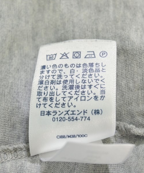LAND'S END（ランズエンド）Tシャツ・カットソー グレー サイズ:L レディース/2200699505031