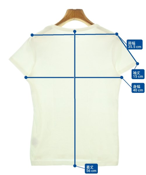 LAND'S END（ランズエンド）Tシャツ・カットソー 白 サイズ:S レディース/2200704731042