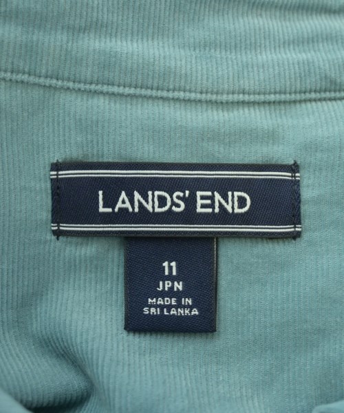 LAND'S END（ランズエンド）カジュアルシャツ 青 サイズ:11(M位) レディース/2200707106090