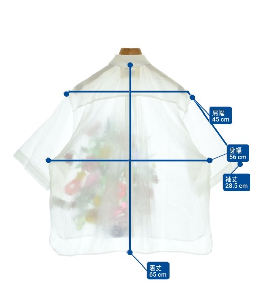 MII（ミー）カジュアルシャツ 白 サイズ:S レディース/2200677947044