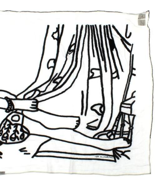 MII（ミー）バンダナ・スカーフ 白 サイズ:- レディース/2200619514259