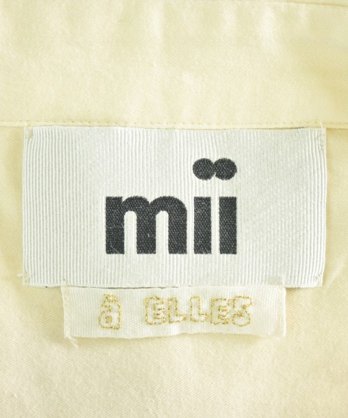 MII（ミー）カジュアルシャツ 黄 サイズ:XL メンズ/2200702042317