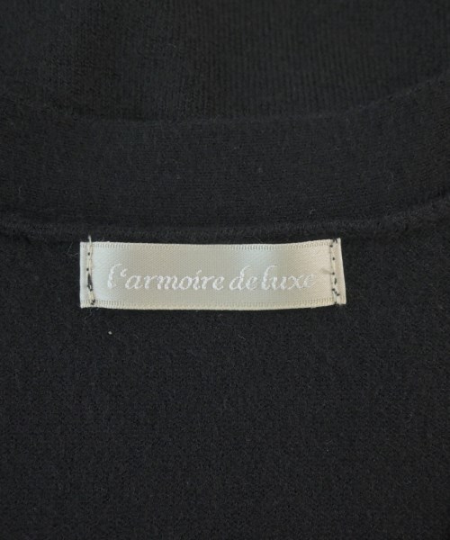 L'armoire de luxe（ラモワールドゥリュクス）カーディガン 黒 サイズ:38(M位) レディース/2200632348039