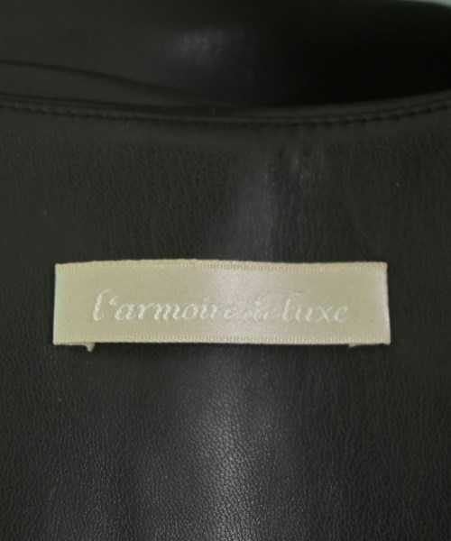 L'armoire de luxe（ラモワールドゥリュクス）カジュアルシャツ 黒 サイズ:38(M位) レディース/2200616764022