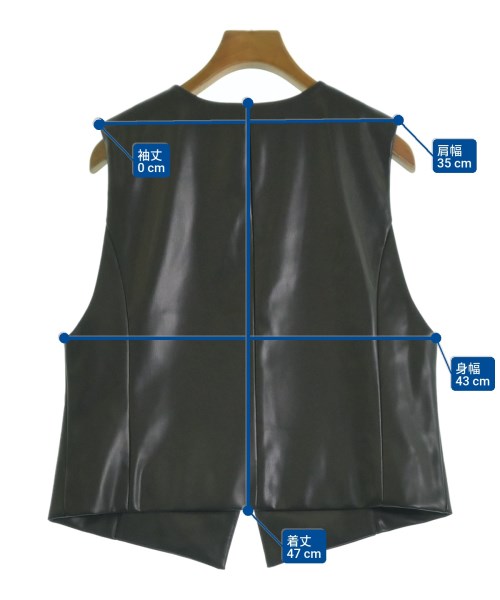 L'armoire de luxe（ラモワールドゥリュクス）カジュアルシャツ 黒 サイズ:38(M位) レディース/2200616764022