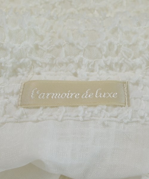 L'armoire de luxe（ラモワールドゥリュクス）カジュアルシャツ 白 サイズ:38(M位) レディース/2200672767029
