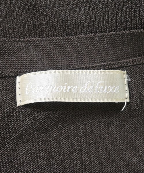 L'armoire de luxe（ラモワールドゥリュクス）カーディガン 茶 サイズ:38(M位) レディース/2200692094129