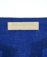 L'armoire de luxe（ラモワールドゥリュクス）ニット・セーター 青 サイズ:38(M位) レディース/2200691082141