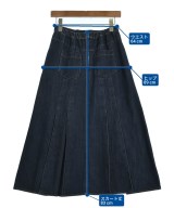 L'armoire de luxe（ラモワールドゥリュクス）ロング・マキシ丈スカート 紺 サイズ:M レディース/2200693255017