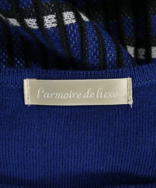 L'armoire de luxe（ラモワールドゥリュクス）ワンピース 青 サイズ:38(M位) レディース/2200640877309