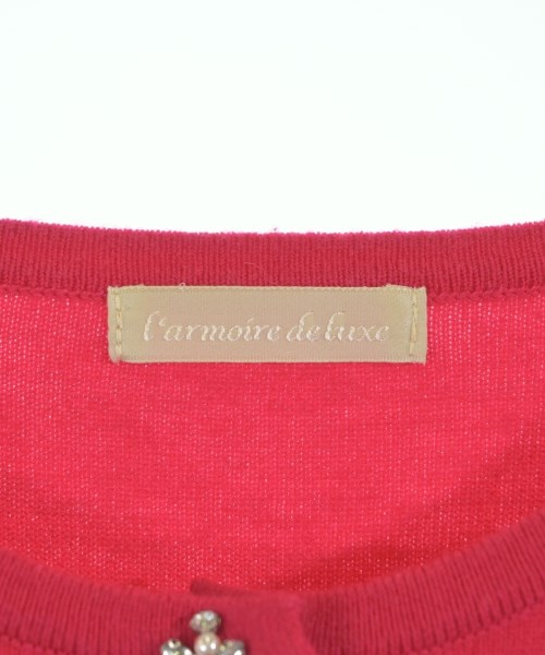 L'armoire de luxe（ラモワールドゥリュクス）カーディガン ピンク サイズ:38(M位) レディース/2200649928033