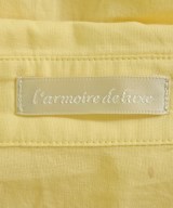 L'armoire de luxe（ラモワールドゥリュクス）シャツワンピース 黄 サイズ:F レディース/2200707473055