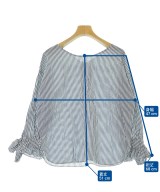 L'armoire de luxe（ラモワールドゥリュクス）ブラウス 紺 サイズ:F レディース/2200664120061