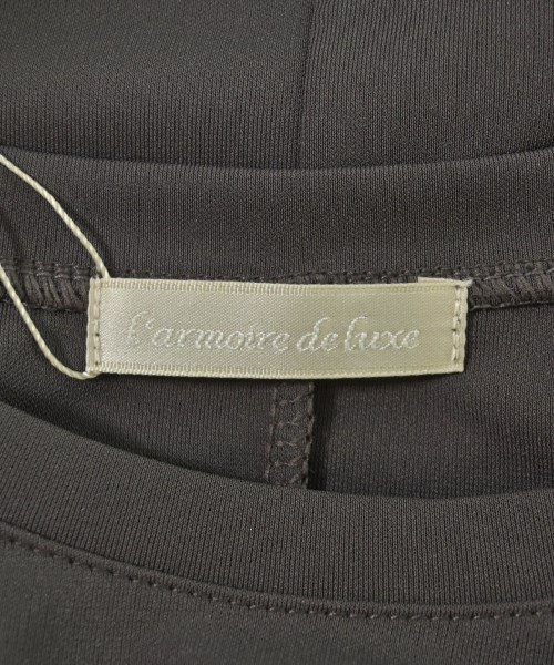 L'armoire de luxe（ラモワールドゥリュクス）Tシャツ・カットソー 茶 サイズ:38(M位) レディース/2200720813012