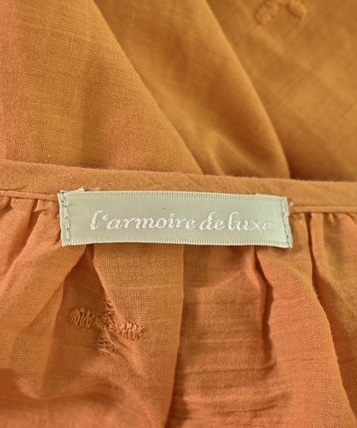 L'armoire de luxe（ラモワールドゥリュクス）ワンピース オレンジ サイズ:M レディース/2200718663018