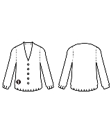L'armoire de luxe（ラモワールドゥリュクス）カーディガン 黒 サイズ:M レディース/2200688396039