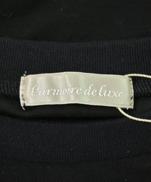 L'armoire de luxe（ラモワールドゥリュクス）Tシャツ・カットソー 黒 サイズ:38(M位) レディース/2200686982074