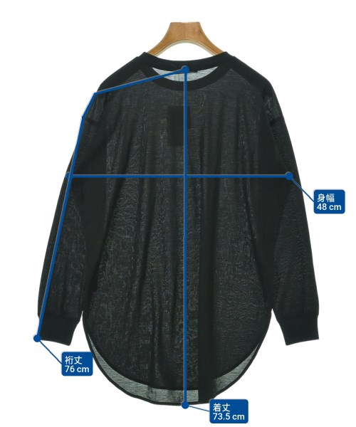 L'armoire de luxe（ラモワールドゥリュクス）Tシャツ・カットソー 黒 サイズ:38(M位) レディース/2200686982074