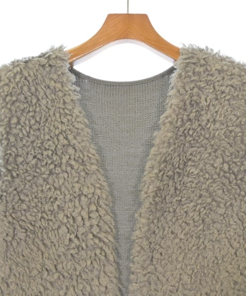 Leilian（レリアン）ベスト/ノースリーブ 茶 サイズ:F レディース/2200588263073