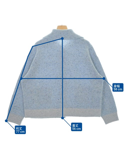 Leilian（レリアン）カーディガン 青 サイズ:13+(XXL位) レディース/2200627433122