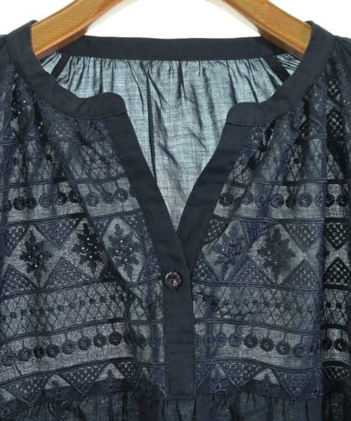 Leilian（レリアン）ブラウス 紺 サイズ:9(M位) レディース/2200671321017