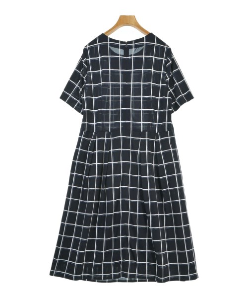 Leilian（レリアン）ワンピース 紺 サイズ:13(XL位) レディース/2200677168043