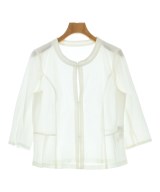 Leilian（レリアン）ノーカラージャケット 白 サイズ:-(M位) レディース/2200657243098