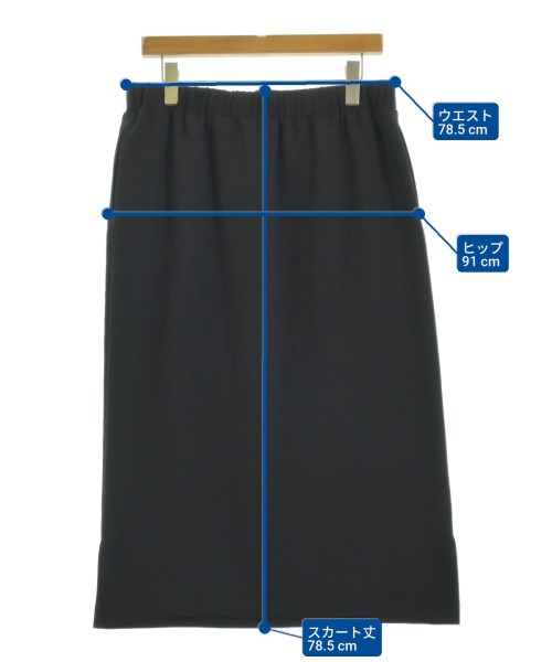 Leilian（レリアン）ロング・マキシ丈スカート 黒 サイズ:13+(XL位) レディース/2200633530075