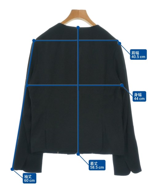 Leilian（レリアン）ジャケット 黒 サイズ:11(L位) レディース/2200640490072