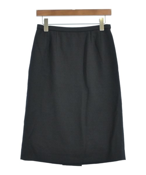 Leilian(レリアン)ひざ丈スカート 黒 サイズ:11(L位)/2200640490201