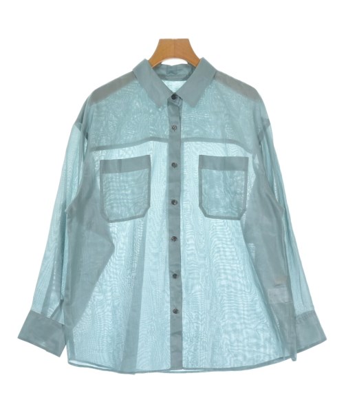 Leilian(レリアン)ブラウス 青 サイズ:9(M位)/2200640490331