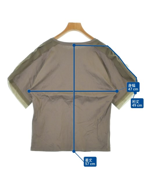 Leilian（レリアン）Tシャツ・カットソー カーキ サイズ:11(L位) レディース/2200640490348