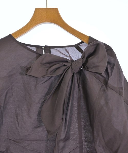 Leilian（レリアン）ブラウス 茶 サイズ:11(L位) レディース/2200640490478