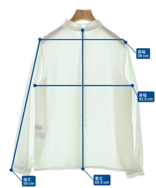 Leilian（レリアン）ブラウス 白 サイズ:11(L位) レディース/2200640490485