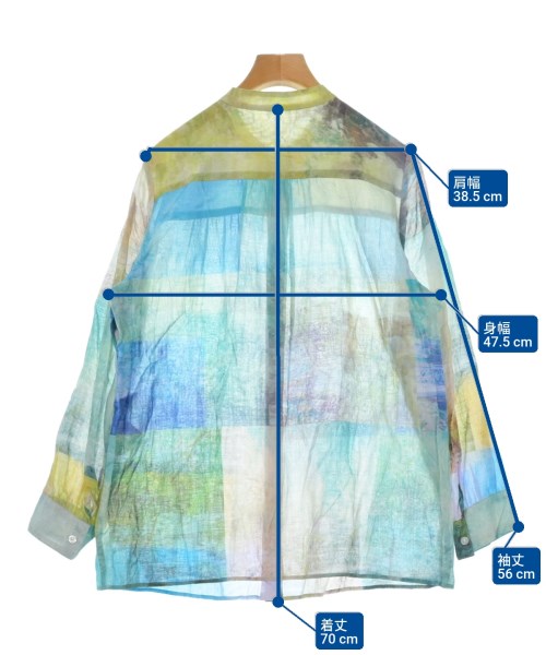 Leilian（レリアン）ブラウス 青 サイズ:11(L位) レディース/2200640490720