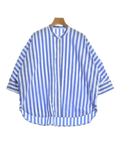 Leilian(レリアン)ブラウス 青 サイズ:11(L位)/2200640490737