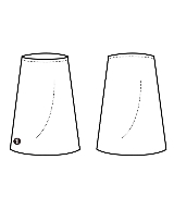 Leilian（レリアン）ロング・マキシ丈スカート 紺 サイズ:11(L位) レディース/2200640490744