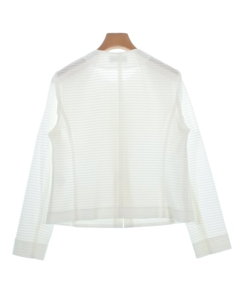 Leilian（レリアン）ノーカラージャケット 白 サイズ:9(M位) レディース/2200659839015