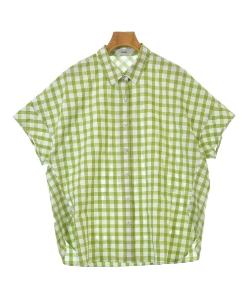 Leilian(レリアン)カジュアルシャツ 緑 サイズ:9(M位)/2200659839084